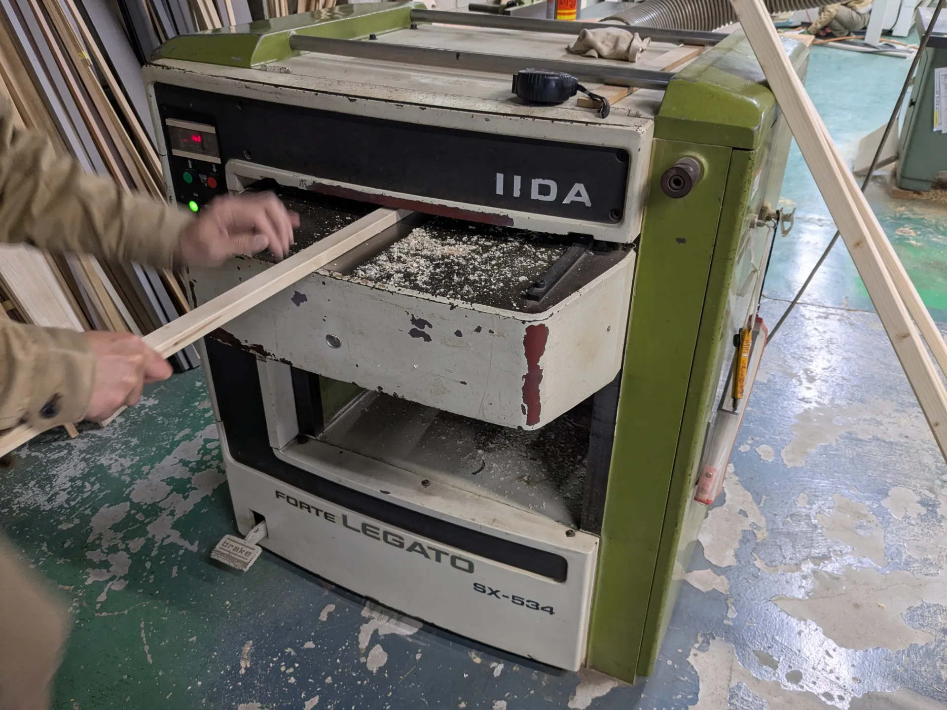 内窓を取付ける為の下地