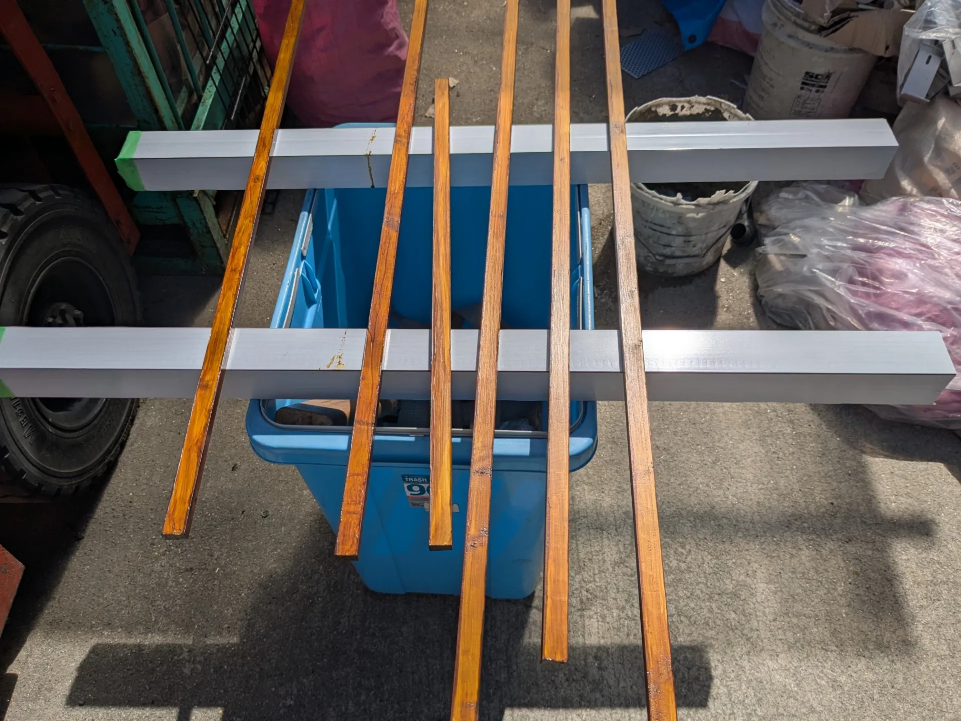 内窓を取付ける為の下地（仕上げ）